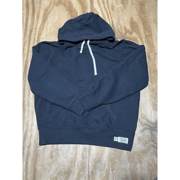 polo ralph lauren hoodie black pullover Knit Men M @i7 Kangaroo Pocket - Picture 2 of 8